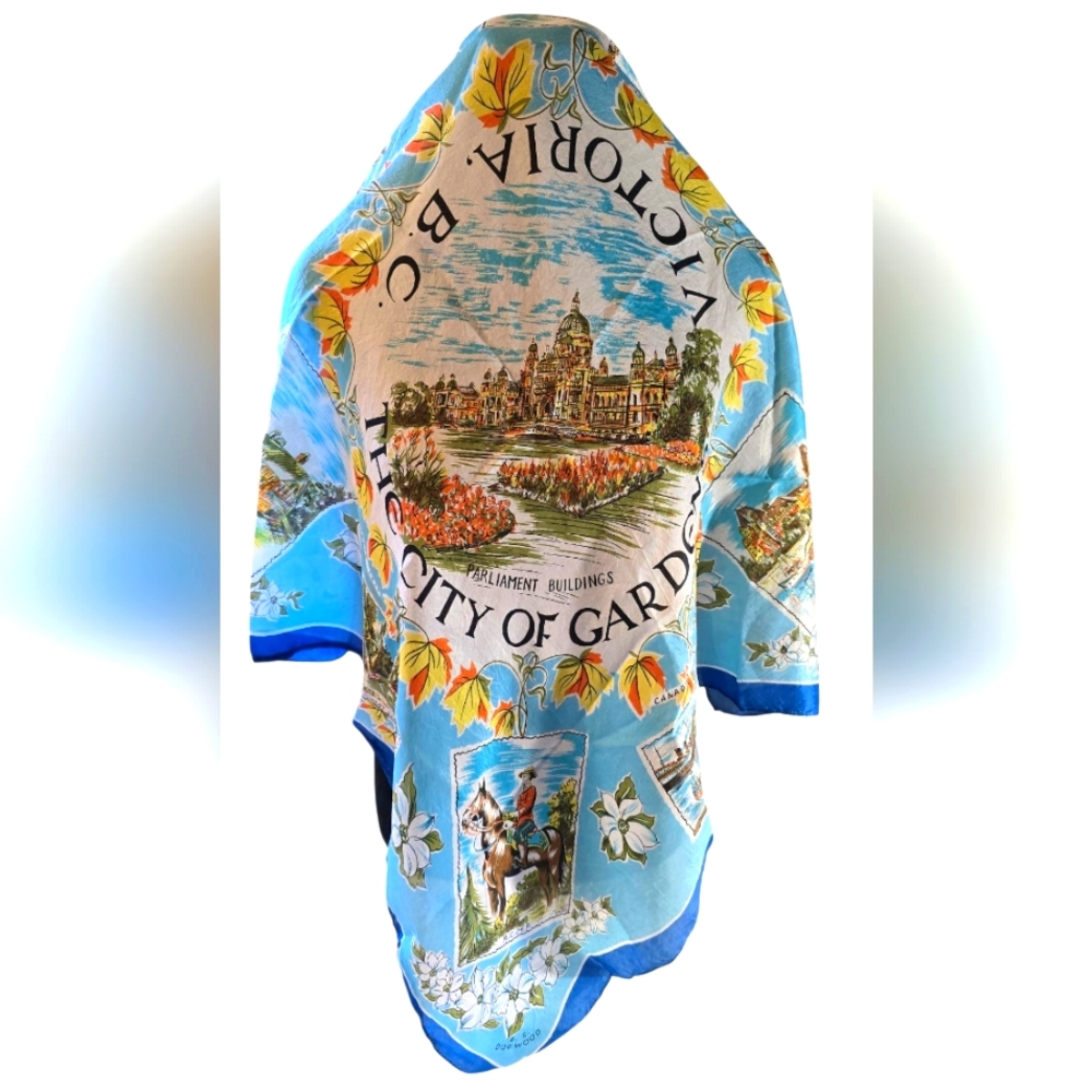 Victoria BC Canada Souvenir Scarf